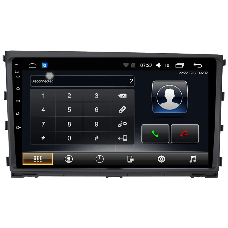 Android 7 1 Din Автомобильный мультимедийный dvd плеер для Hyundai MISTRA 2015 2016 GPS навигационная
