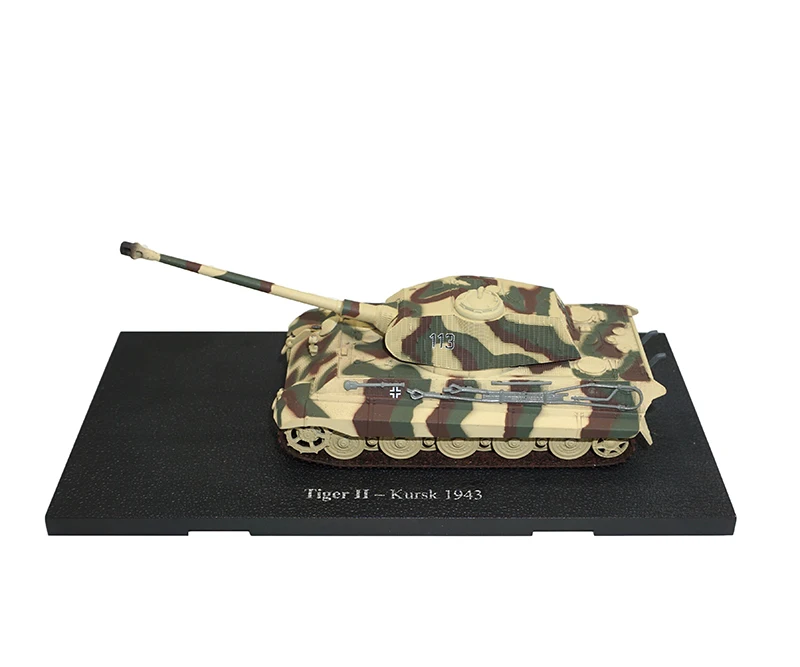 1/72 Тигр 2-валлония 1944 литой Атлас Второй мировой войны танк военные модели