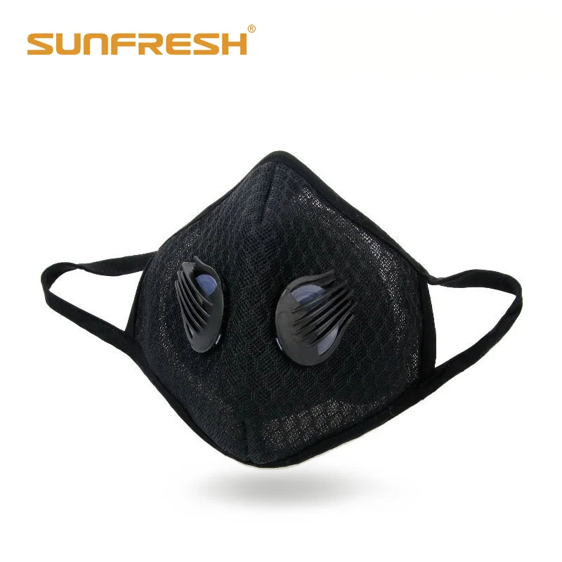 Модная маска для лица с фильтром, дыхательная маска с клапаном, дышащая маска против запотевания для мужчин и женщин, N95 маска для лица kpop, стильная