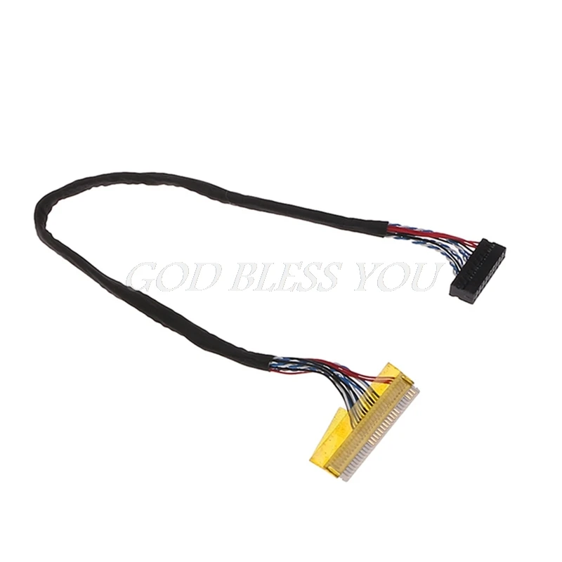 Для универсального FIX 30 Pin 1ch 6bit LVDS кабель 26 см для 14 1 15 6 дюймов ЖК панель горячая