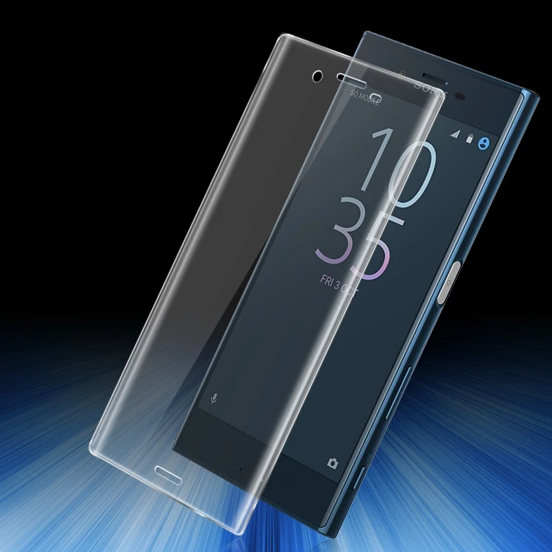 3D полное покрытие из закаленного стекла для sony Xperia XA XA1 Ultra XC X Compact XZS XZ Premium XP защитная пленка на переднюю панель