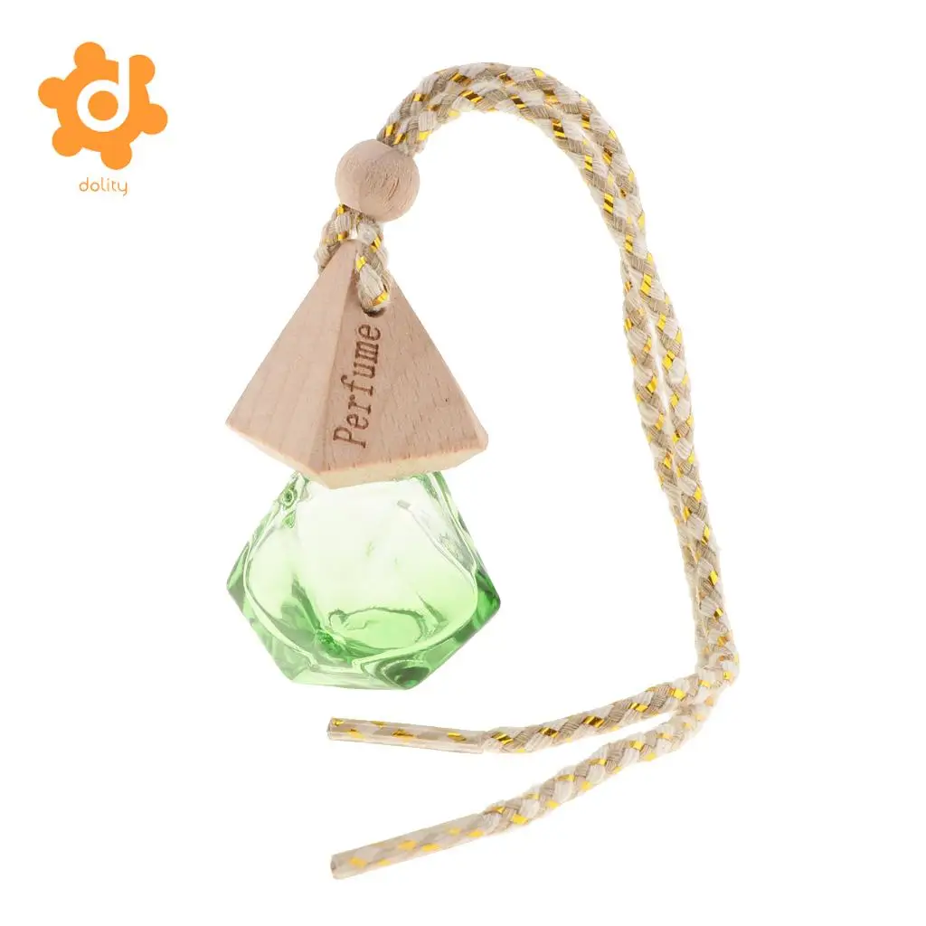 6ml Glass Car Air Freshener Slate Vanilla Fragrance Atomizer Bottle Scent Bottles Fresh