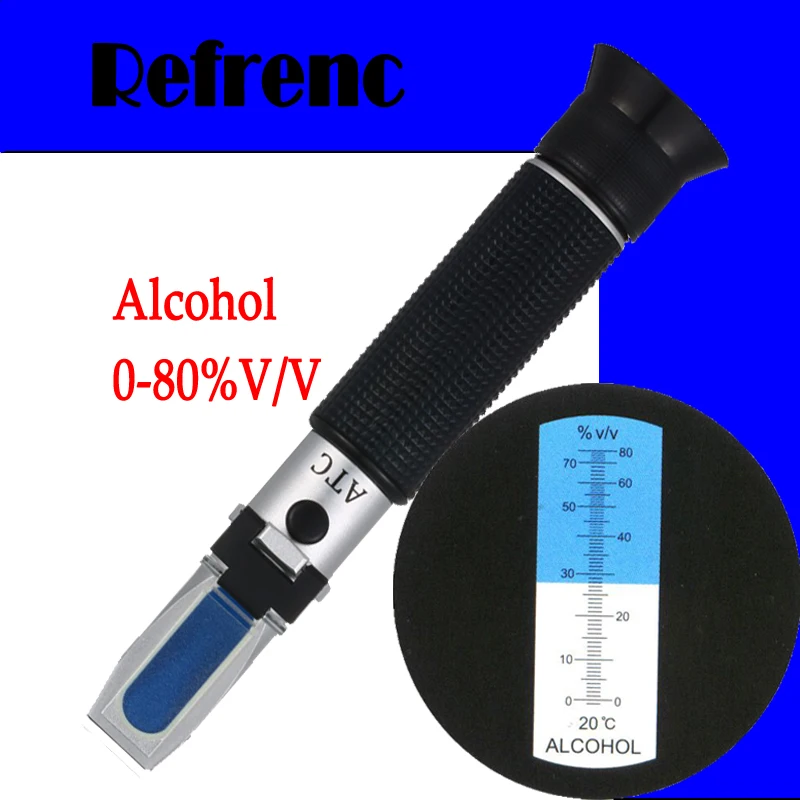 Buy Retail Alcohol refractometer(0 80V/V),working
