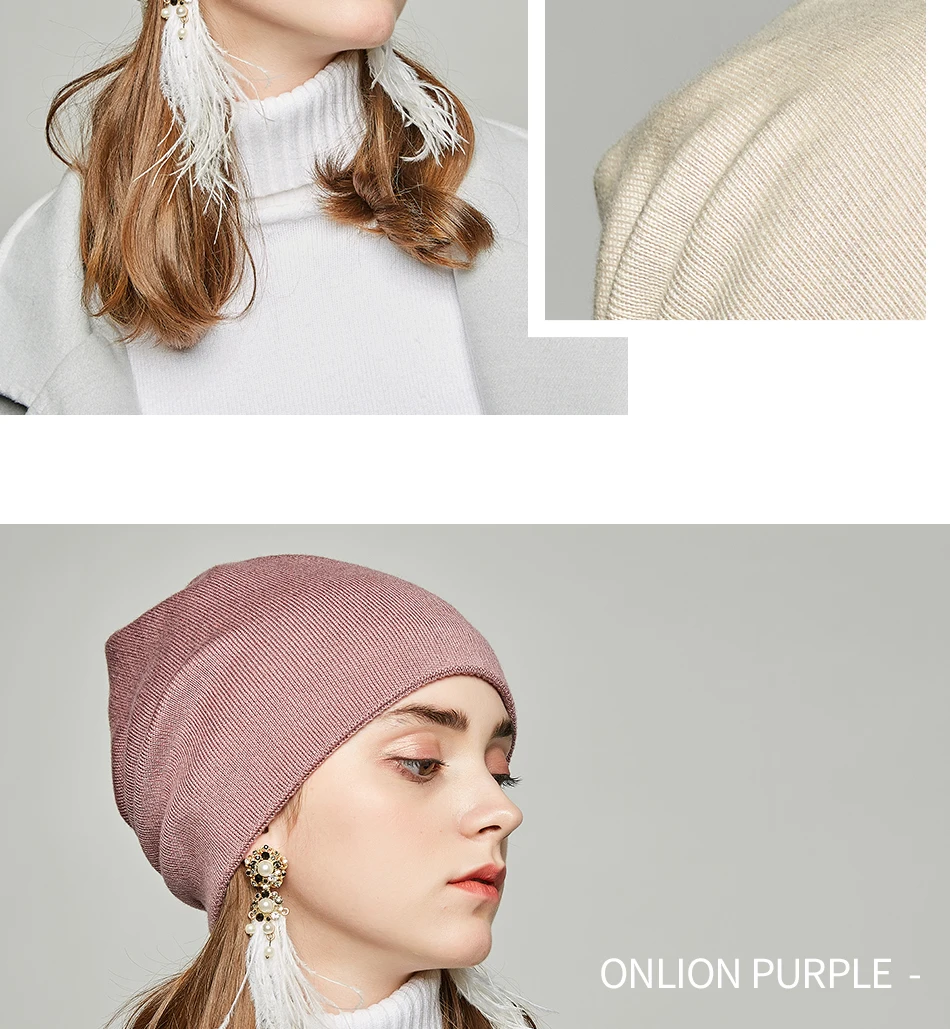 Andybeatty, женские шерстяные кашемировые зимние шапки для женщин, шапочки, теплые, женские, брендовые, повседневные, вязанные, Vogue Skullies, кепка, высокое качество