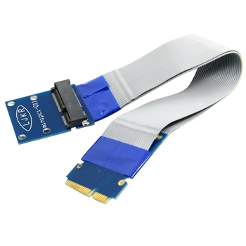 

Flexible Mini Pci Express Pci-E Mini Card Extender 52Pin Male To Female Extension Ffc Cable