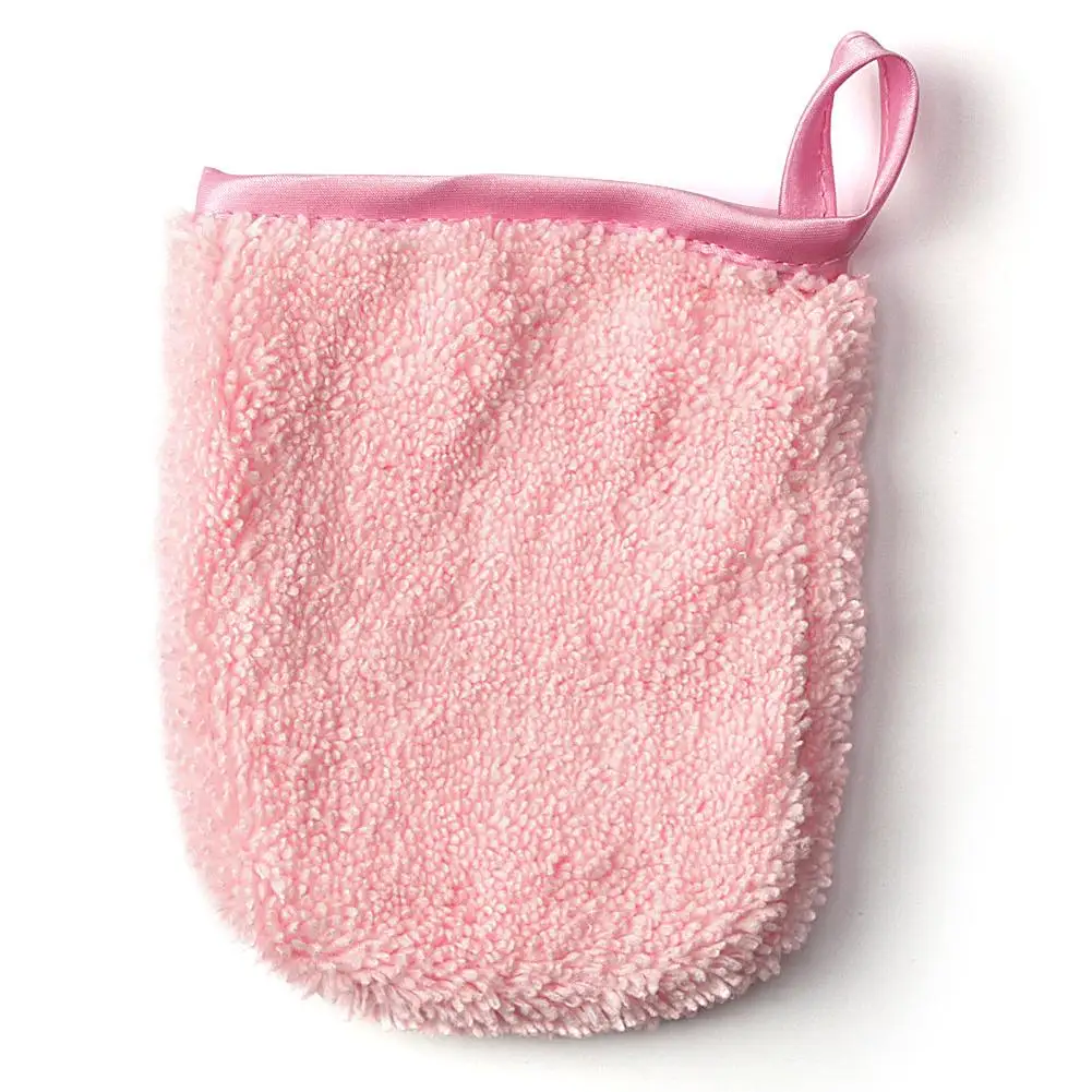 

Makeup Remover Glove Washable And Reusable Microfibre Cosmetics Remover Soft Skin-friendly Face Cleaning Cloths New Style