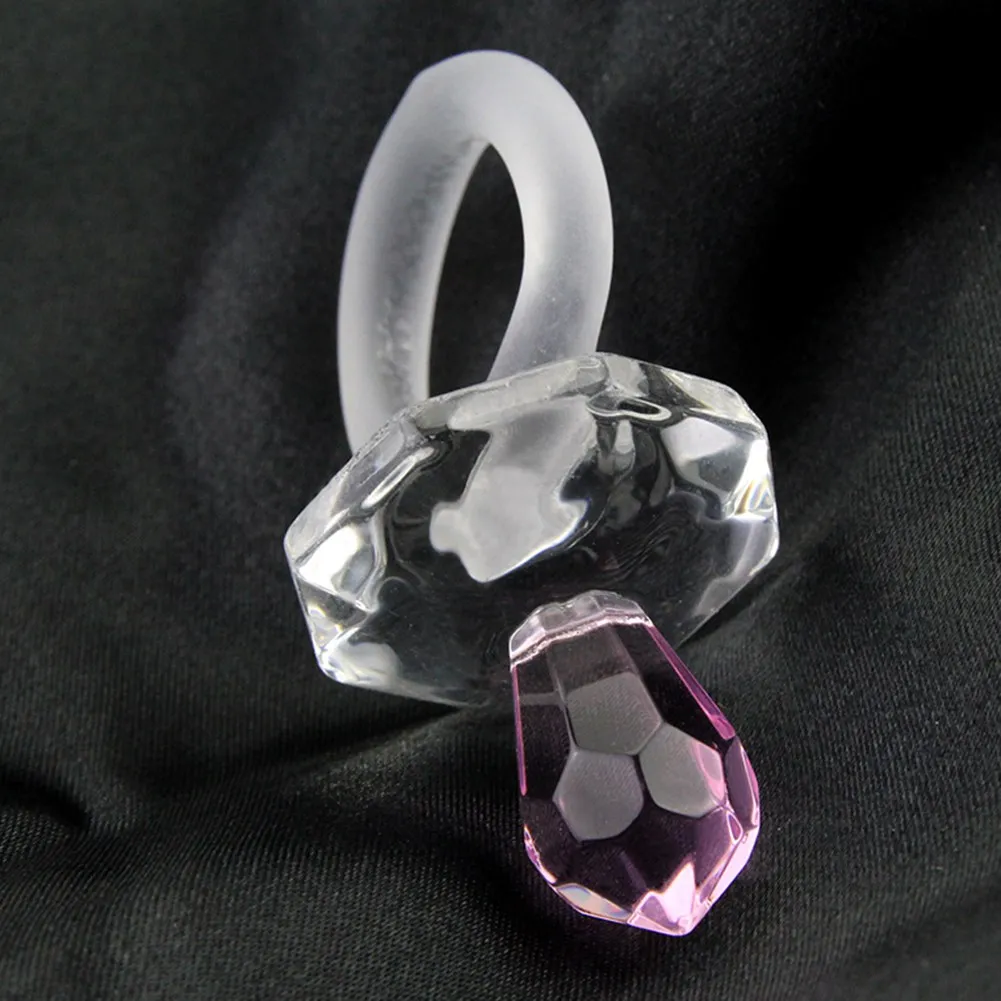 

Colorful Bling Bling Pink Crystal Rhinestone Pink Crown Pacifier/ Nipples /Dummy /cocka /chupeta Baby Gift Babyshower