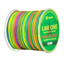 500M 4X современная плетеная леска для карпфишинга 1 м 1 цвет Япония Multifilament PE рыболовная веревка 4 нити плетеная леска шнур рыболовный 8 до 90LB