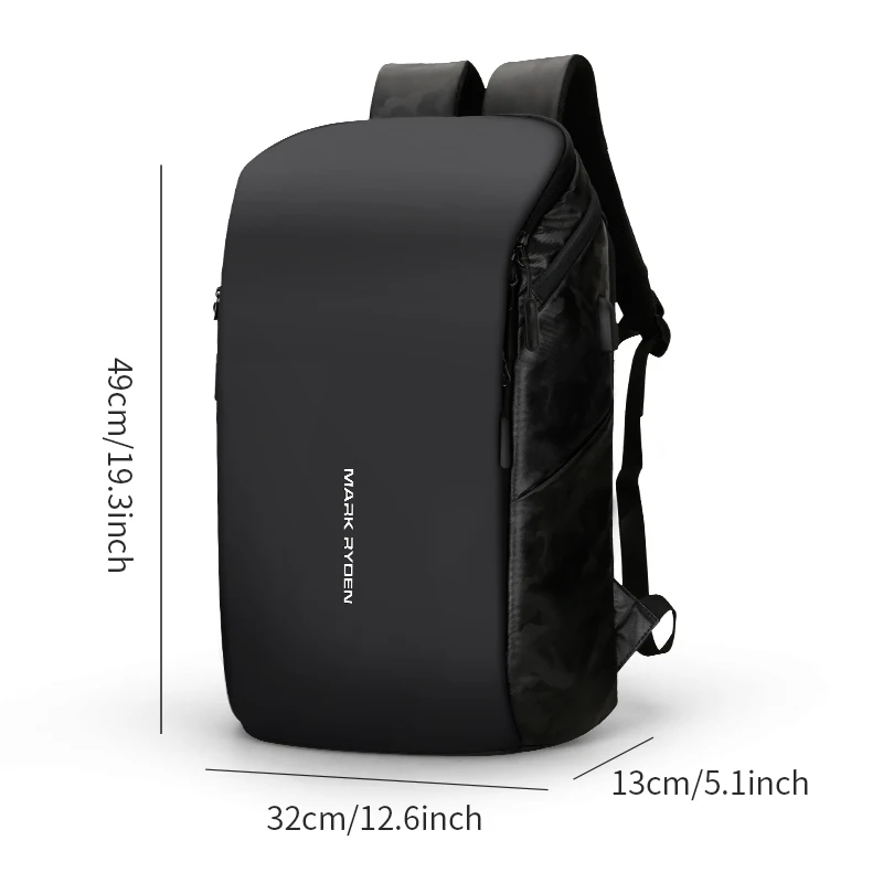 Mark Ryden recarga USB hombre Mochila de gran capacidad para computadora portátil de 15,6 pulgadas hombre chico de la bolsa de viaje Mochila Mark Ryden recarga USB hombre Mochila de gran capacidad para computadora portátil de 15,6 pulgadas hombre chico de la bolsa de viaje Mochila