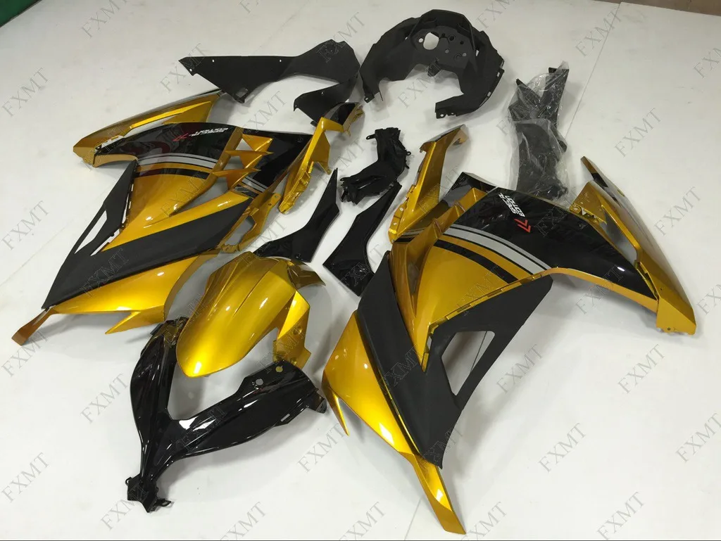 Body Kits EX 300 Ninja 2013 2015 14 15 Orange Yellow Black Motorcycle