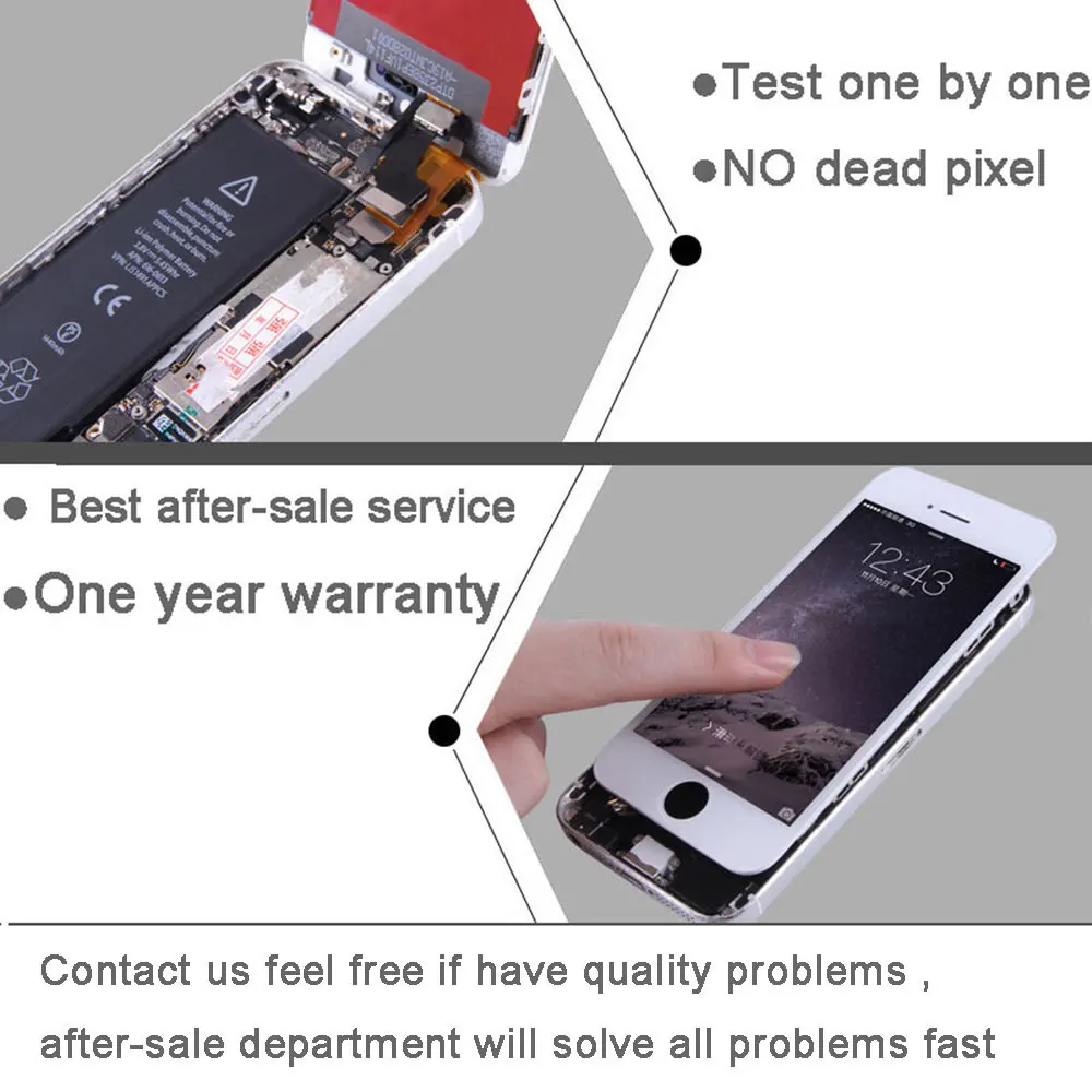 Для iPhone 6 ЖК экран дисплей с сенсорным экраном в комплекте для iphone 6G Замена