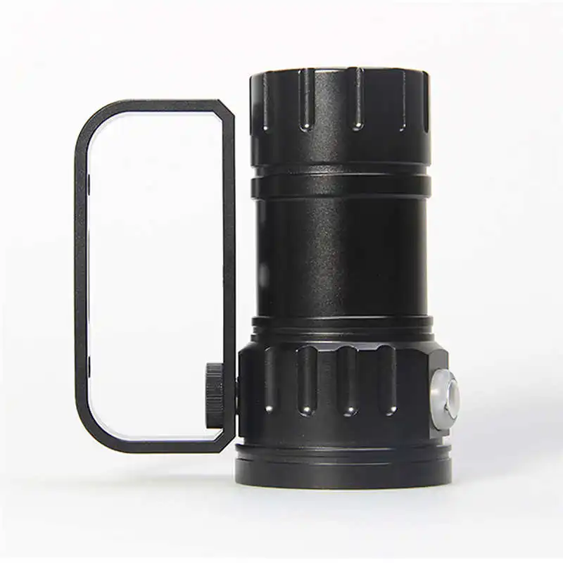 led flashlight 18650 LED Flashlight Photography Light Underwater powerful led flashlight waterproof laser pointer #4S10 (8)