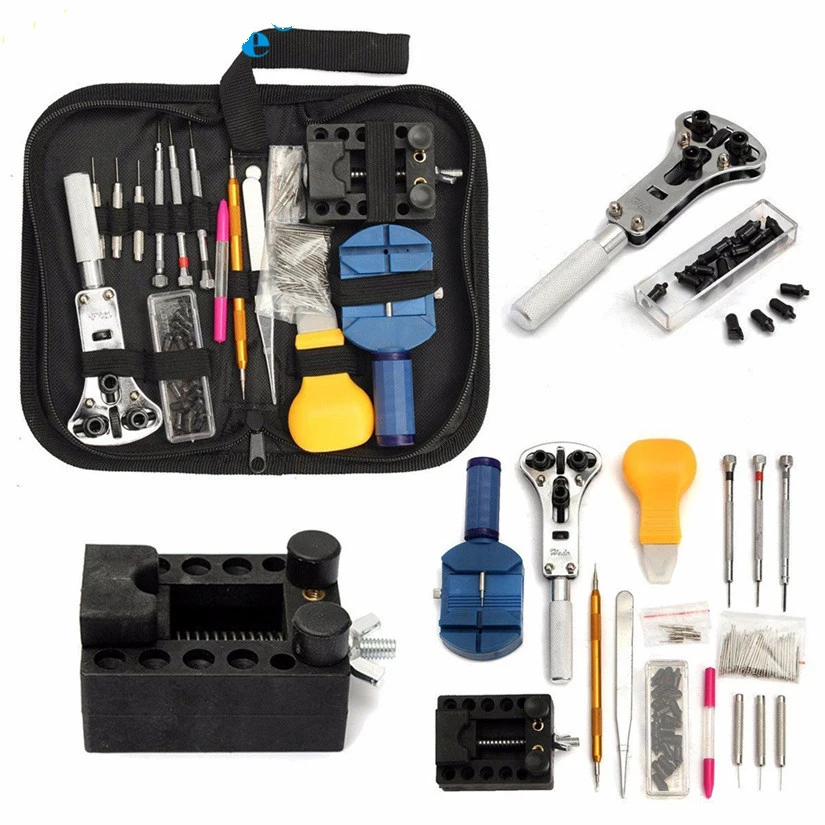 

OTOKY Perfect Gift 144 PcsDetails about Watch Repair tool Kit Back Case Holder Opener Pin Link Remove Levert Dropship Apr17