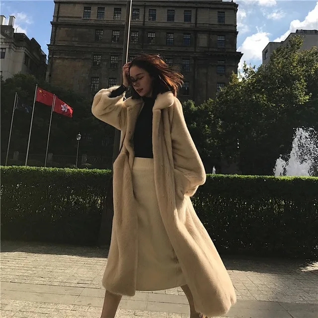 

Purple Wan 2017 stores treasure velvet luxury imports long whole mother sable female mink coat of fur coats