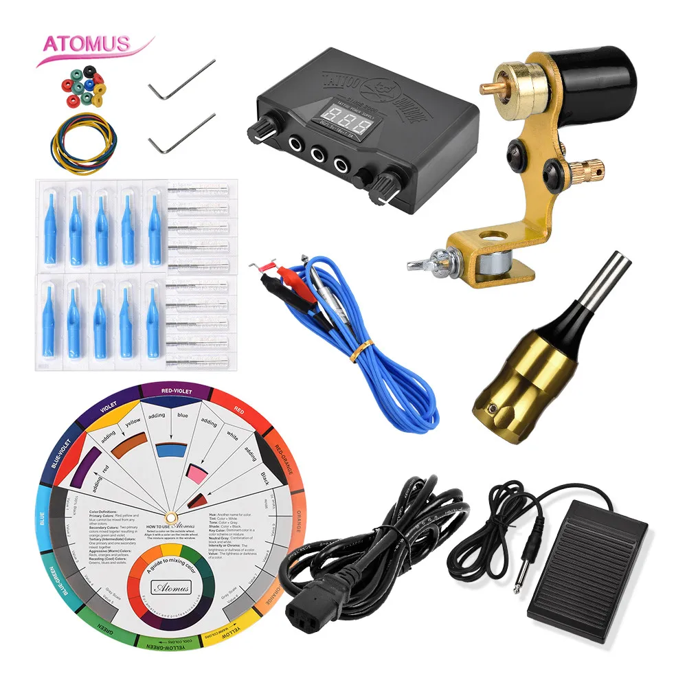 

Tattoo Machine Rotary Kits Profesional Tattoo Pen Rotativa Machine Set Para Professional Rotatory Tatouage Rotative De Tatuage