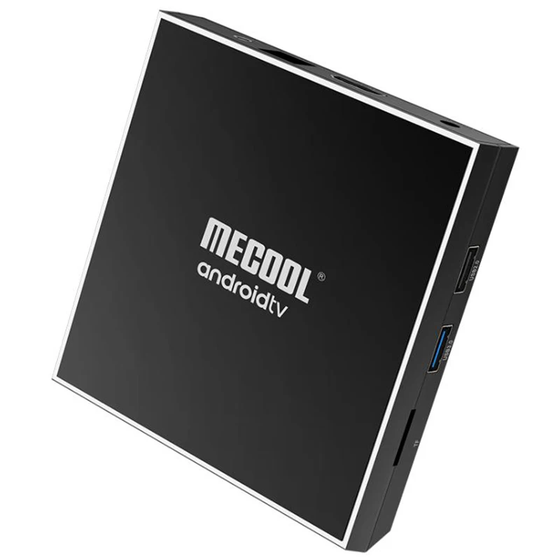 ТВ приставка MECOOL KM9 Pro Android 9 0 с голосовым управлением Amlogic S905X2 ATV 2 Гб 16 Wifi 100 Мбит/с