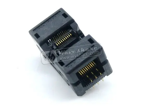 OTS-20(24)-0.65-01 SSOP20 TSSOP20 Enplas IC Test Burn-in Socket Programming Adapter 0.65mm Pitch 4.4mm Width