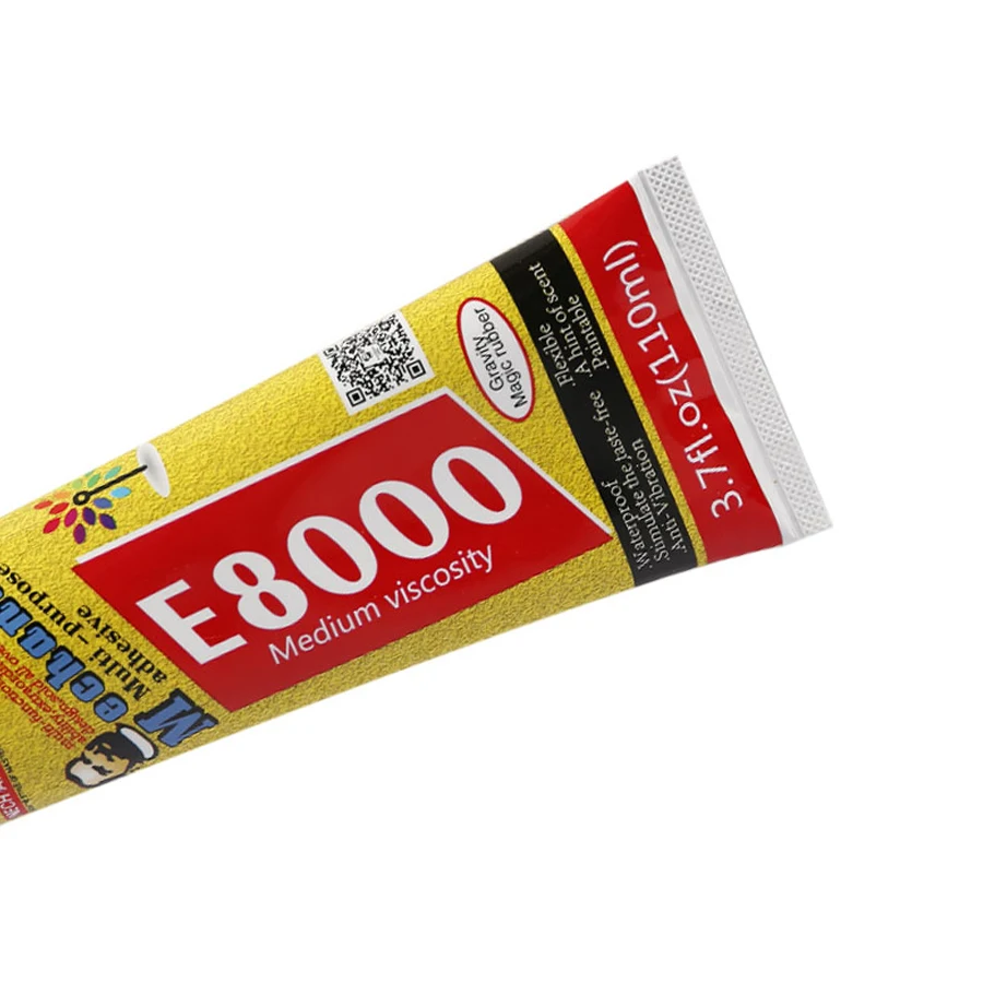 Механик E8000 прозрачные охрана окружающей среды без коррозии универсальный клей