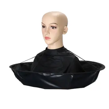 

DIY Hair Cutting Cloak Umbrella Cape Salon Hair cutting Barber Salon Home Stylists Using hair cutting apron de cabelo Capa C605