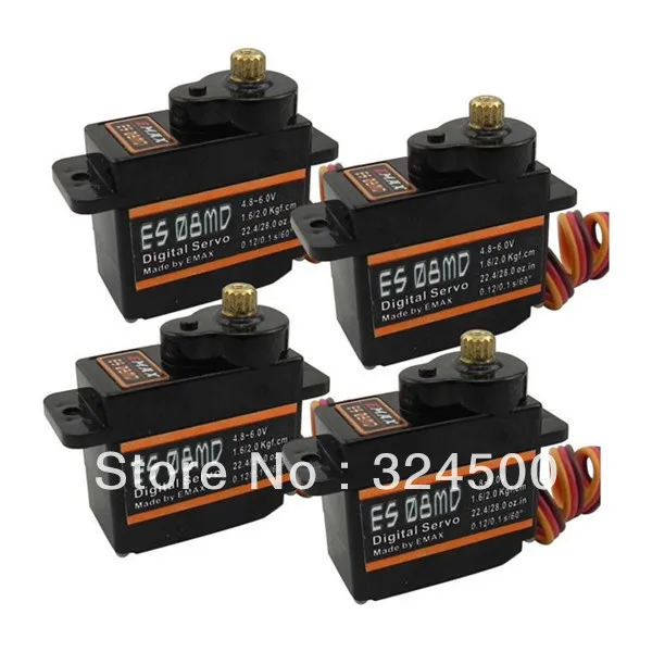 Силовой комбо для TALON FPV Plane motor esc prop servos kit X2814 FLYFUN 60A ES08MD пропеллер RC Powered Glider
