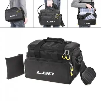 

Multifunctional Fishing Bag Waterproof Oxford Cloth Waist Shoulder Messenger Fishing Tackle Reel Lures Camera Storage Bag