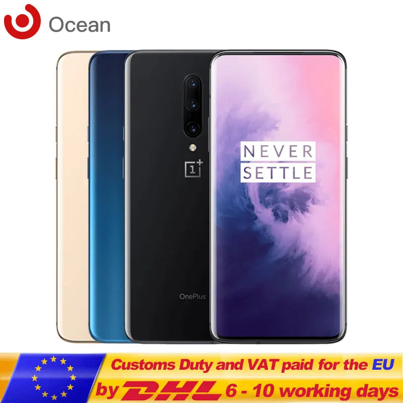 Смартфон глобальная версия OnePlus 7 Pro 6 ГБ 8 12 Гб ОЗУ 128 256 ПЗУ камера 48 МП Snapdragon 855