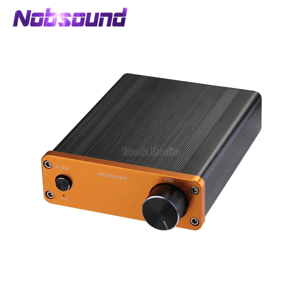 Nobsound Mini Class AB цифровой усилитель мощности Настольный HiFi стерео 2 0 канальный аудио