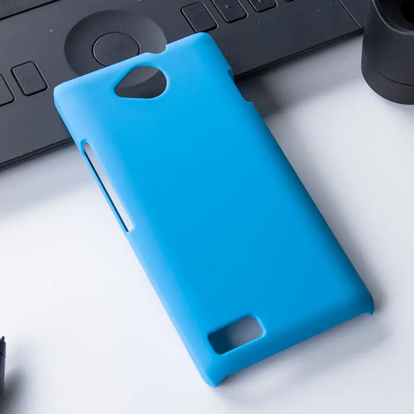 Online Akabeila Plastik Warna Tidak Mengkilap Kasus Telepon untuk ZTE Pedang G Lux Kis 3 Maksimum V830 4.5 Inch Karet Ramping Tas cangkang Sarung Kulit Perumahan Kasus