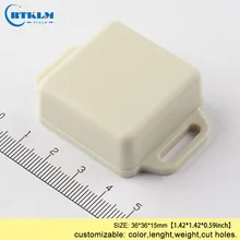 Настенный монтажный распределительный ящик ABS пластиковый корпус diy для электронных печатных плат небольшой пресс-формы, чехол 36*36*15 мм 5 шт./лот, два цвета