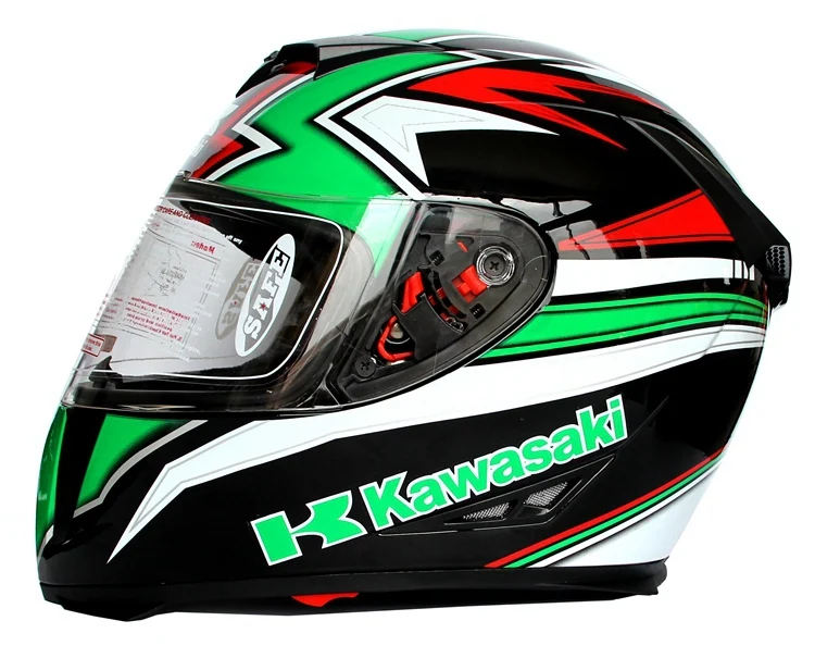 Double Lens Kawasaki Ninja Cup Motorcycle Full Face Helmet DOT Men Racing  Motocicleta Capacete|motorcycle helmet chin strap|helmet with sun  visormotorcycle cruiser helmets - AliExpress