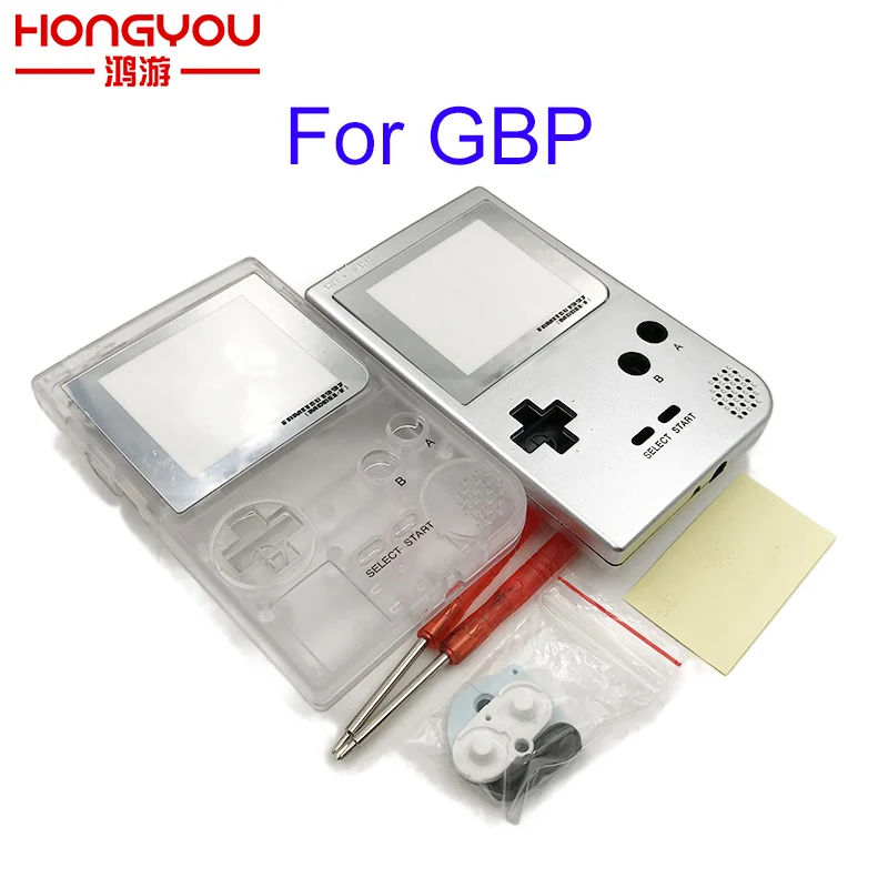 

Full Case Cover Housing Shell Replacement For Gameboy Pocket Game Console for GBP Shell Case with Buttons Kit