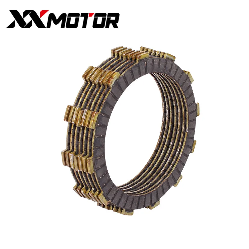 Günstige 1 Set 6 Pcs Kupplung Disc Reibung Platten Für Honda CB400 VTEC400 CB 1 CB750 CB600F CB400SF CB400AD CB400F CB400S CB400SA CB400SAD