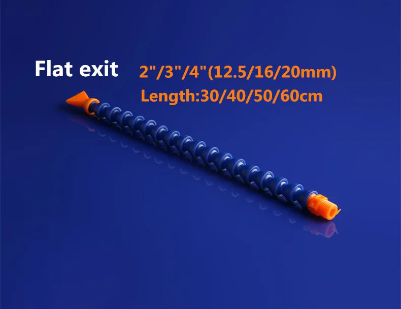 2/3/4" Universal Joint Flexible Oil Cooling Hose Light Plastic Round Nozzle Water Oil Pipes For Water Cooling 5pcs/lot plumbing hose