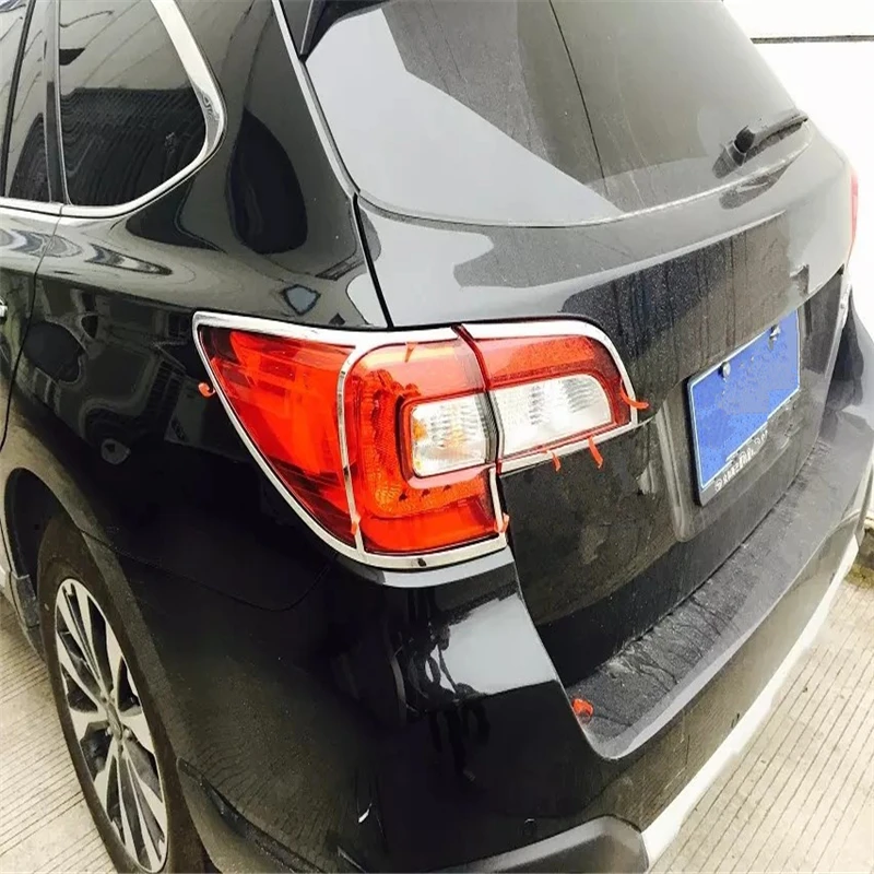 WELKINRY Авто Крышка Стайлинг для Subaru Outback 2014 2015 2016 2017 ABS хром задний фонарь свет taillamp