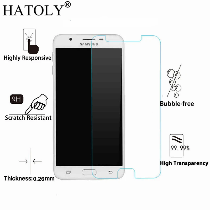 For Glass Samsung Galaxy J7 Prime Tempered Glass for Samsung Galaxy J7