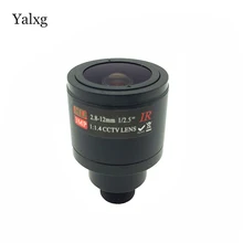 Камера видеонаблюдения CCTV 2,8-12 мм 3,0 мегапиксельная фиксированная диафрагма HD ручная фокусировка камеры безопасности Cmos Объектив