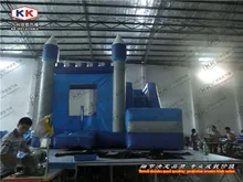 New Inflatable bouncy castle slide combo for rental