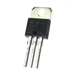 BTA24-600 К-220 тиристорные TRIAC 600 В 260A 3-Pin (3 + Tab) TO-220AB утепленная BTA24-600B