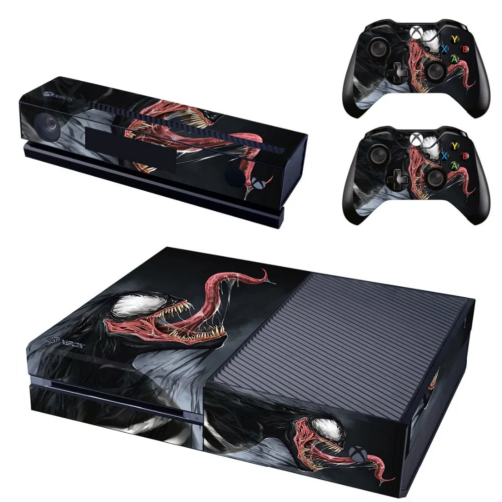 Наклейка Venom s для Xbox One виниловые наклейки Стикеры консоли контроллеры защита