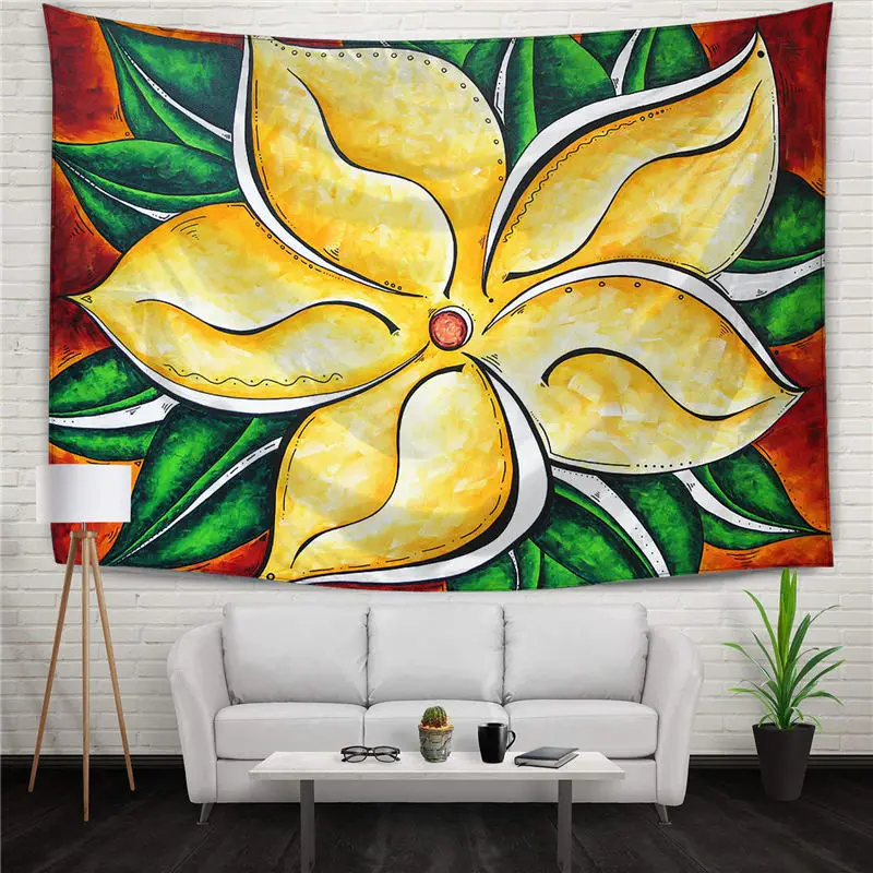 

Custom Bedroom Bedspread Bed Curtain Drapery Home Decor Polyester Hanging Tapestry Throw Yoga Mat Digital Printing Wall Carpet