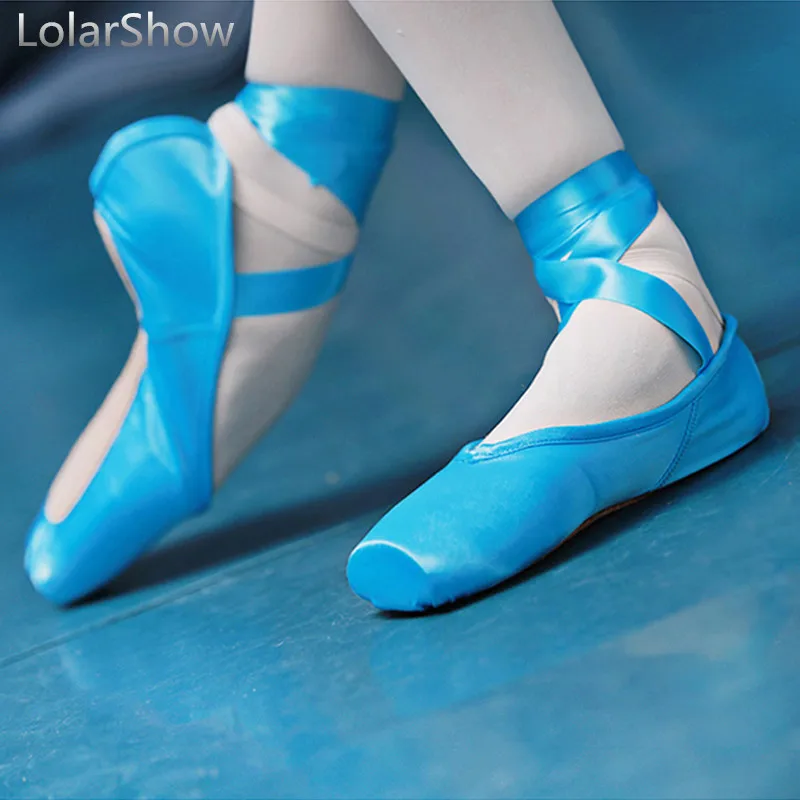 turquoise ballet shoes