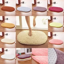 Домашние коврики для ванной комнаты овальные противоскользящие MG20 твердая овечья шерсть, кашемир ковры коврики для гостиной подушка для гостинной коврик для ног