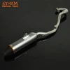 Complete Rear Exhaust Pipe Muffler Silencer System For Honda CRF230F CRF150F CRF 230F 150F 2003-2013 ► Photo 1/6