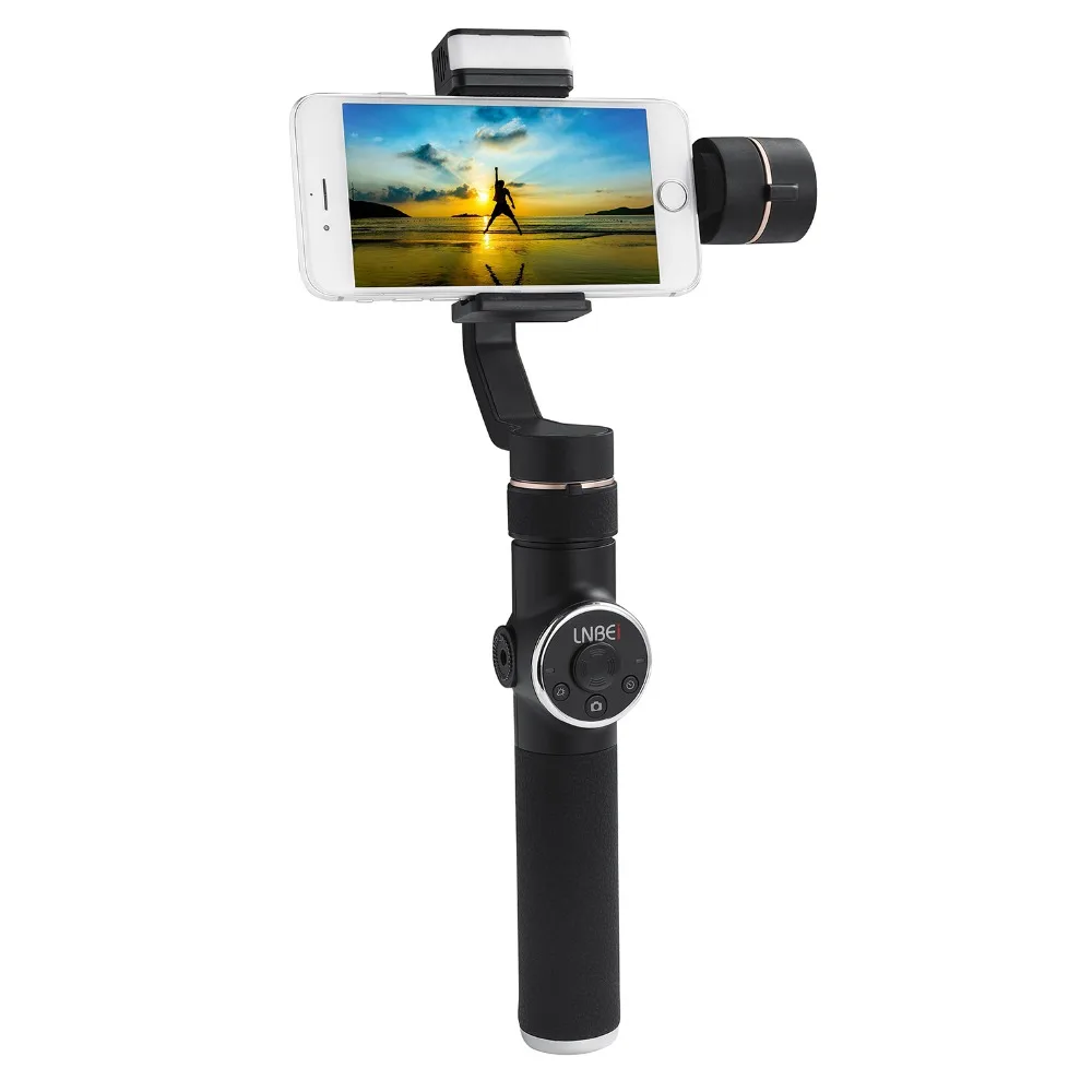 Smooth 3 Axis With Fill light Handheld Gimbal Portable Stabilizer