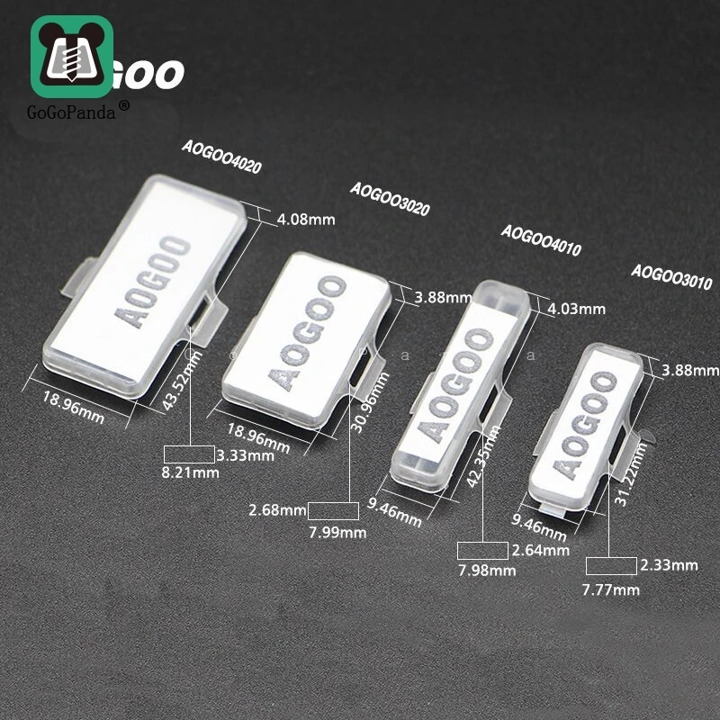 Cable Labels 100PCS Cable Marker Environmental Flame Retardant Plastic Waterproof Transparent 3010 3020 4010 4020