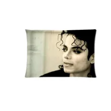 Michael Jackson The King Of Rock Custom Pillows Covers Invisible Zippered Throw Pillows Cases Gift