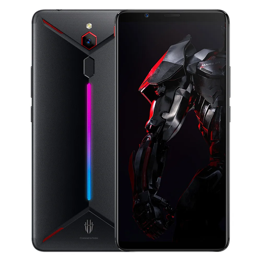 Мобильный телефон zte nubia Red Magic Mars, 6,0 дюймов, 6 ГБ ОЗУ, 64 Гб ПЗУ, Восьмиядерный процессор Snapdragon 845, фронтальная камера 16,0 Мп, задняя камера 8 Мп, игровой телефон