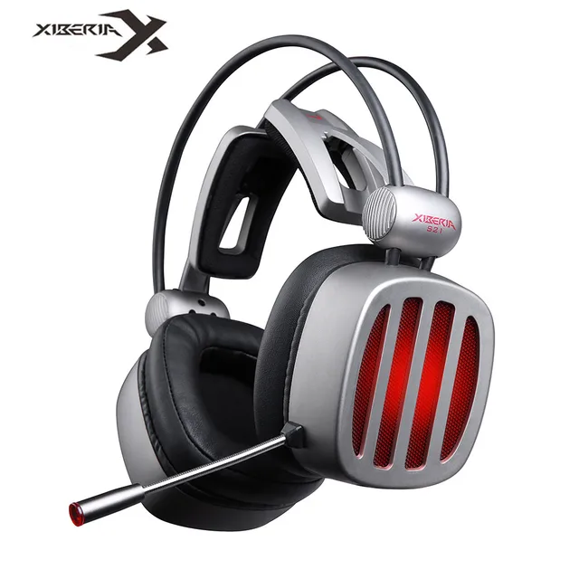 Xiberia S21 Usb Surround Stéréo Pro Casque De Jeu Casques Avec Micro