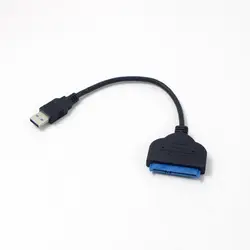 Универсальный USB 3,0 на Переходник SATA кабель 22pin SataIII к USB3.0 адаптеры для 2,5 SATA HDD SSD кабели-адаптер