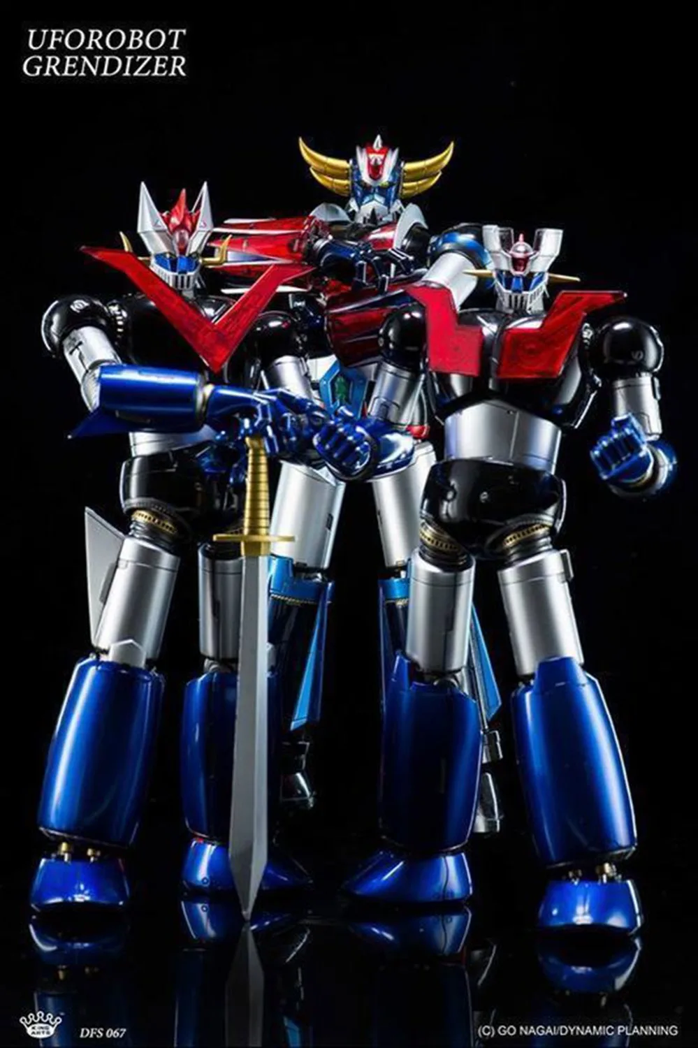 1/9 King Arts Diecast фигурка DFS067 Uforobot Grendizer 25 см Armour Knight кукольные игрушки коллекции